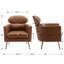 Méridienne large 28,75 po Zuhey-1524176530