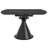 Isaack Extendable Round Stone Top Metal Base Dining Table-330377654