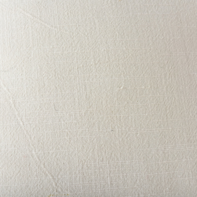 100% Cotton Down Alternative Filled Throw Pillow, Natural, Down Alternative Fill