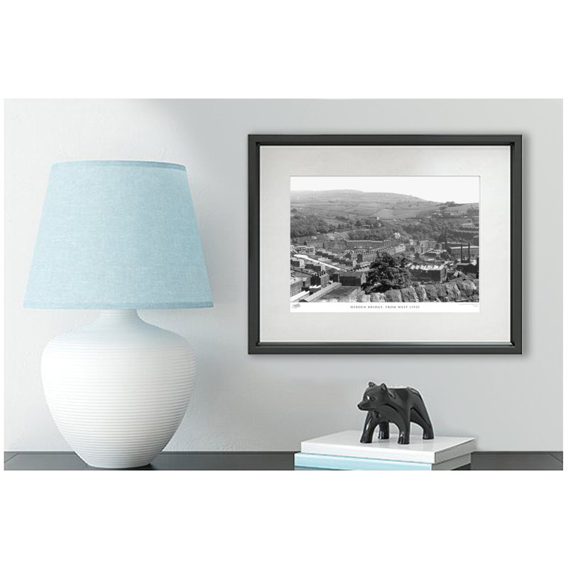 Hebden Bridge, From West C1935 - Single Picture Frame Print, 60cm H x 80cm W x 2.3cm D
