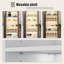 Vitrine à DEL 65 "avec portes et tablettes réglables-123677107