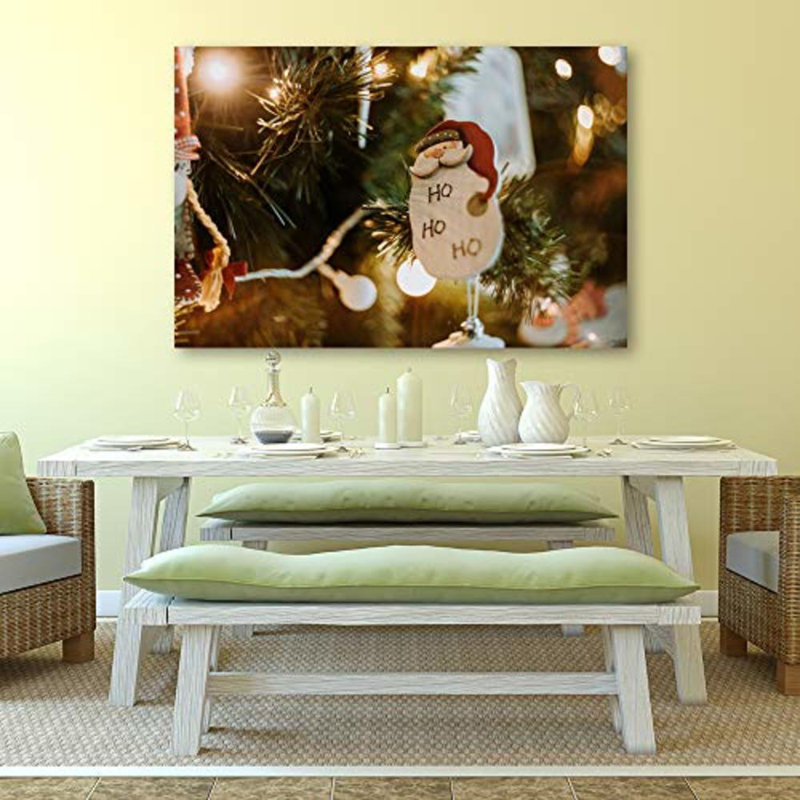 Christmas Holiday Celebration Santa Claus X14 - Photographie sur toile tendue, H 32 po x l 48 po