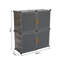 24 Pair Shoe Storage Cabinet