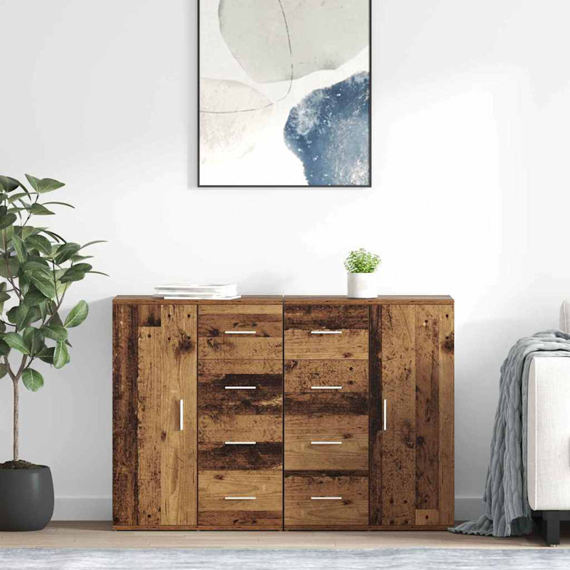 59cm Sideboard, Old Wood