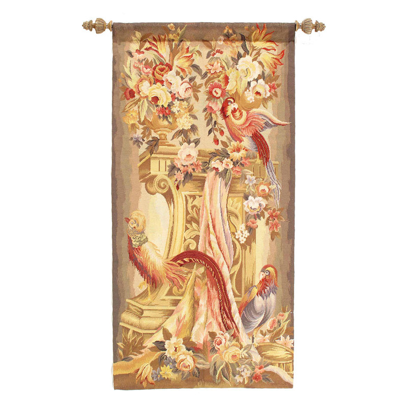 Tapisserie murale antique 3 pi 1 po x 6 pi 4 po