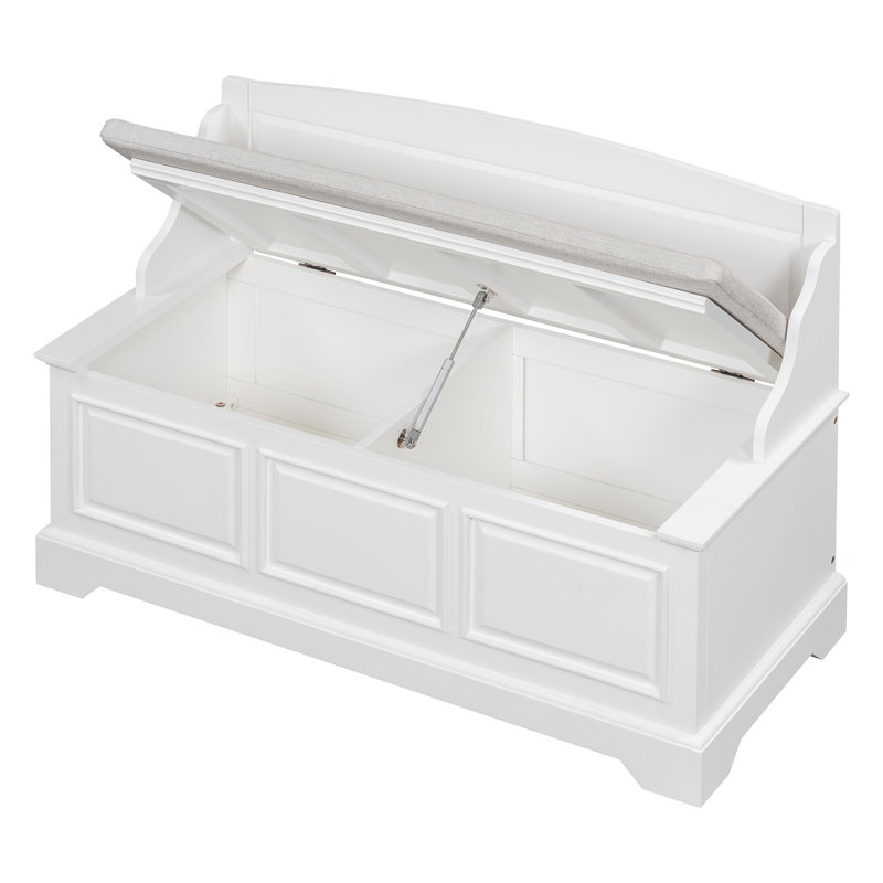 Banc à chaussures, Blanc