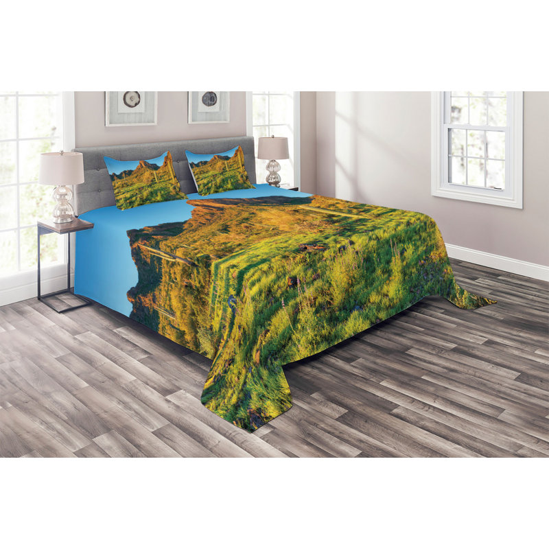Coastal Polyester Coverlet