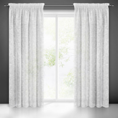 Mahika Semi -transparent Curtains Single Panel