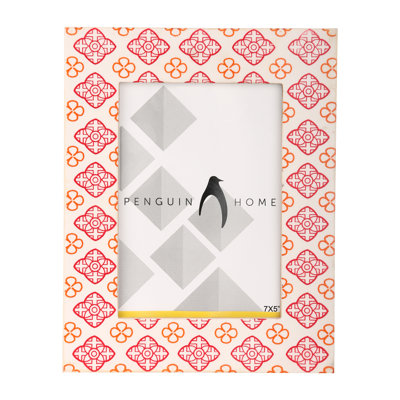 Bludovice Pink Wood Picture Frame with Mat