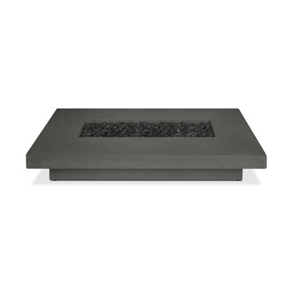 Geneva Concrete Propane Fire Pit Table