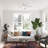 42" Easy-to-Install Modern Flush Mount Low Profile Small Room Ceiling Fan with LED Light and Remote-719852049