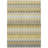 8' X 10' Beige Southwestern Washable Indoor Outdoor Area Rug