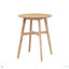 Ensemble de table de bar 3 pièces, table de pub ronde à hauteur de comptoir moderne, plateau en bois avec tabourets de bar et ensemble de salle à manger pour la cuisine, le restaurant et le bar à cocktails