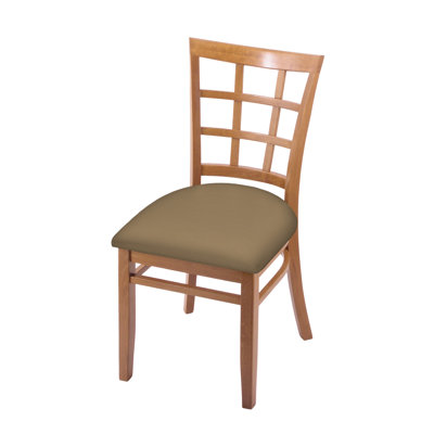 Chaise d'appoint à dossier échelle en bois massif