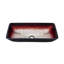 Lavabo vasque rectangulaire en verre avec robinet Cascade-59675747-59226973