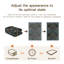 Tapis floral lavable en machine avec envers antidérapant Guston-51273239-51977672-52131639