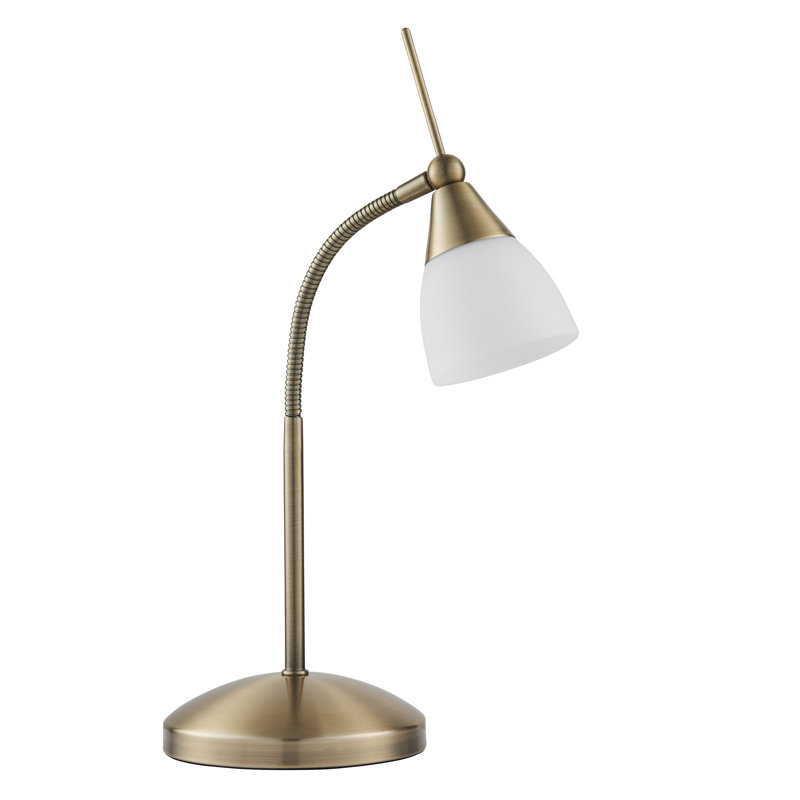Abell Metal Desk Lamp, Antik