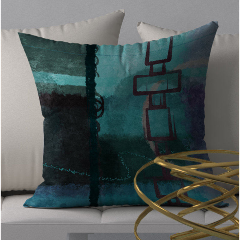 Housse de coussin carrée/insert, 20 po X 20 po