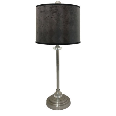 Lampe buffet 28" crystal Pisani