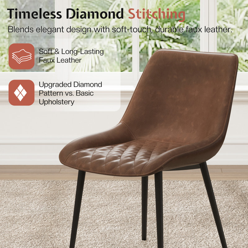 4 With Upholstered Chairs