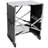 Folding Camping Kitchen Table - Portable Outdoor Cooking Station with Heat Resistant Top, 4 Side Tables, Storage Rack & Lamp Post for Picnics & Camping Trips