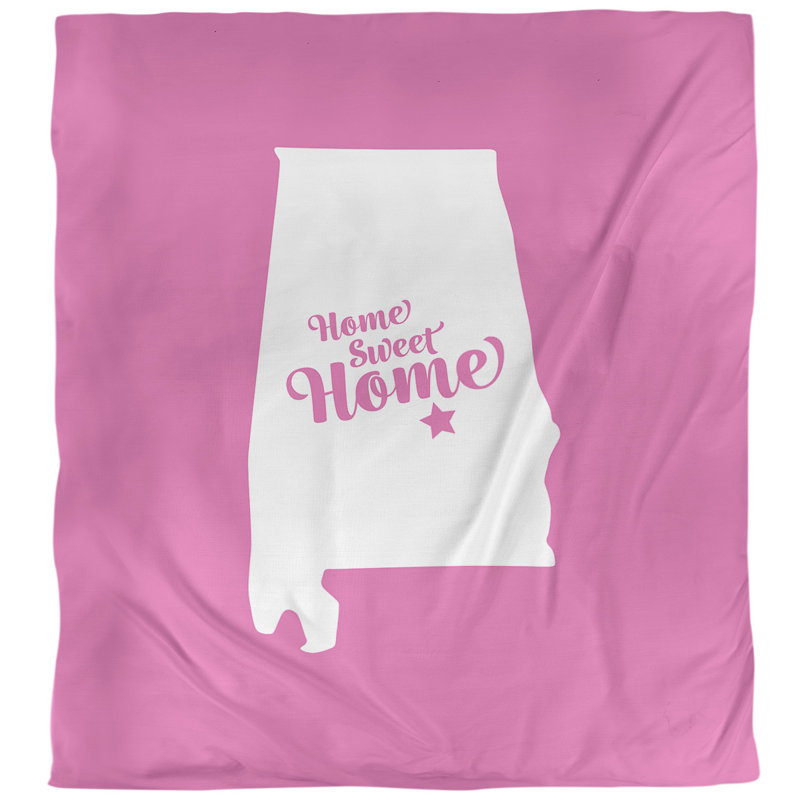 Housse de couette à la maison Montgomery, Housse de couette pour grand lit, Rose