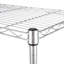 Ainslee 59cm W Powder Coated Steel Shelving Unit-391017234