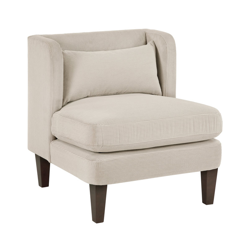 Chaise d'appoint moderne, Taupe