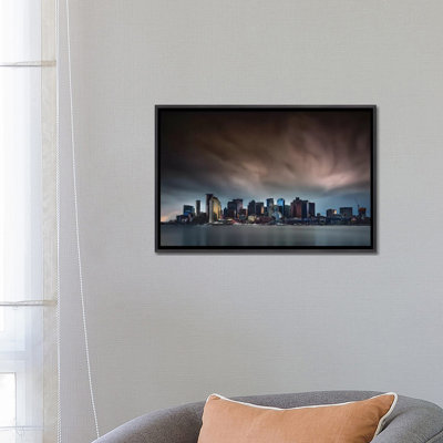 " Boston Skyline " by Miki Joven