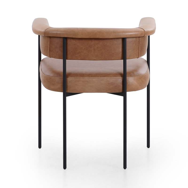 Carrie Dining Chair-Chaps Saddle, Chaps Saddle