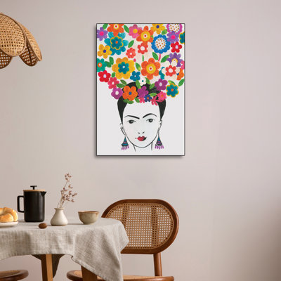Steelpix Metal Canvas - Farida Portrait by Aimee Wilson - Wall Art Print