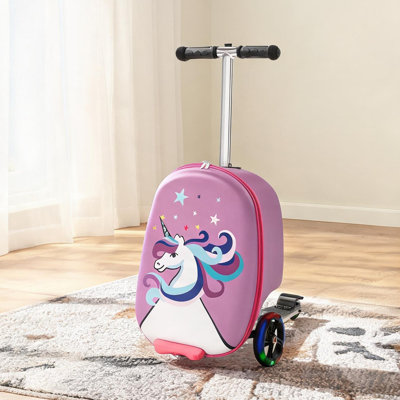 Les vélos et l'équitation pour enfants combinent classique et alliage d'aluminium avec une valise de scooter pour enfants de 20 pouces et un cadre en alliage d'aluminium