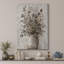 «Neutral Botanical Vase Arrangement», images de salon, impression sur toile encadrée-132063672-132063673