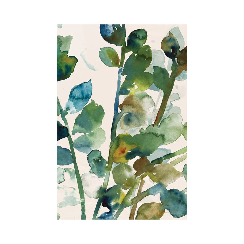Fall Leaves I by Asia Jensen - Wrapped Canvas Painting, 101.6 cm H x 66.04 cm W x 1.91 cm D