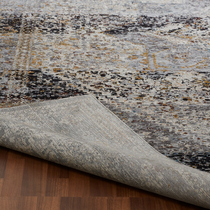 Tapis gris Heneman, Carré 4 pi x 4 pi