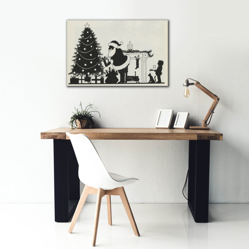 «Presents» par Tis the Season, art mural sur toile, H 26 po x l 40 po x P 1,5 po