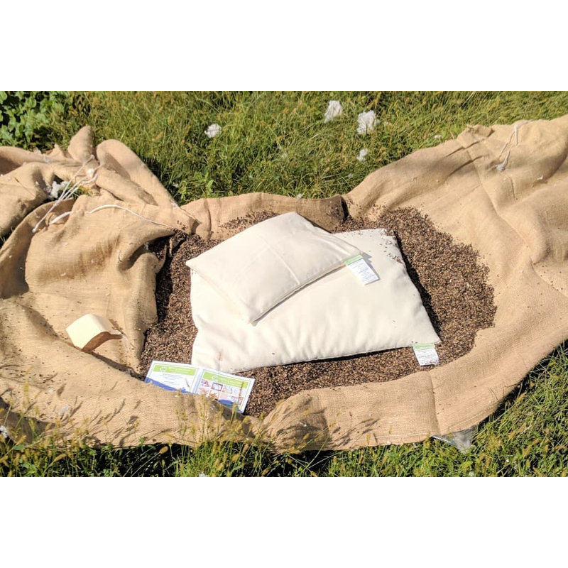 Buckwheat Firm Support Cooling Pillow, 16 po x 19 po