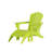 Altura Plastic Adirondack Chair with Ottoman Set-440759054