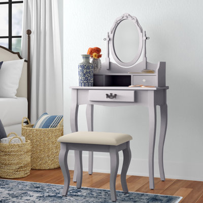 Arnold Dressing Table with Mirror