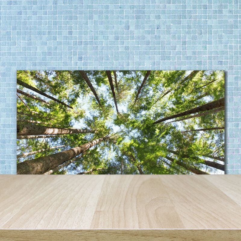 Georgiann 50cm W x 100cm L Glass Peel and Stick Panel