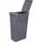 White Lid for 50 Quart Plastic Waste Container-24310083