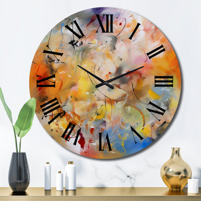 Metal Wall Clock