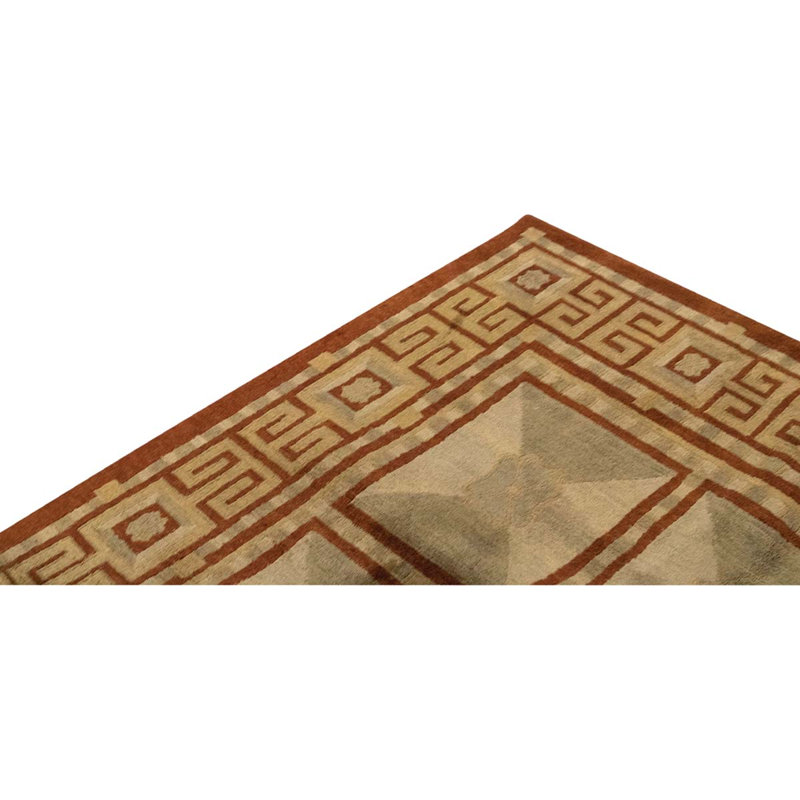 Hand Knotted Wool Southwestern Area Rug