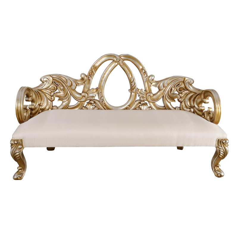 Linen Upholstered Bench