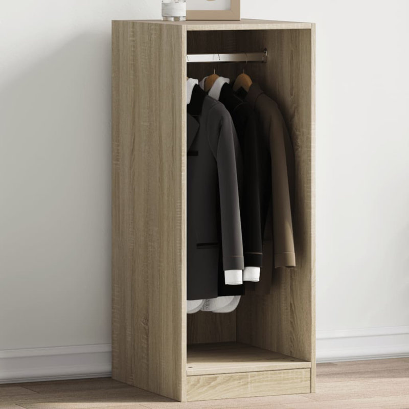 Wardrobe 48X41x102 Cm Engineered Wood, Sonoma Oak