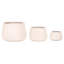 Ensemble de 3 pots à fleurs Sara-1071866335