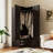 Modern Corner Wardrobe With Gold Handle And Spacious Storage - Contemporary Space-Saving Closet With Two Hanging Rods And Bottom Drawers-750253110