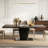 Rectangular Extendable Dining Table for 8-10 People