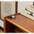 Solid Wood TV Cabinet Tri-Zone Storage