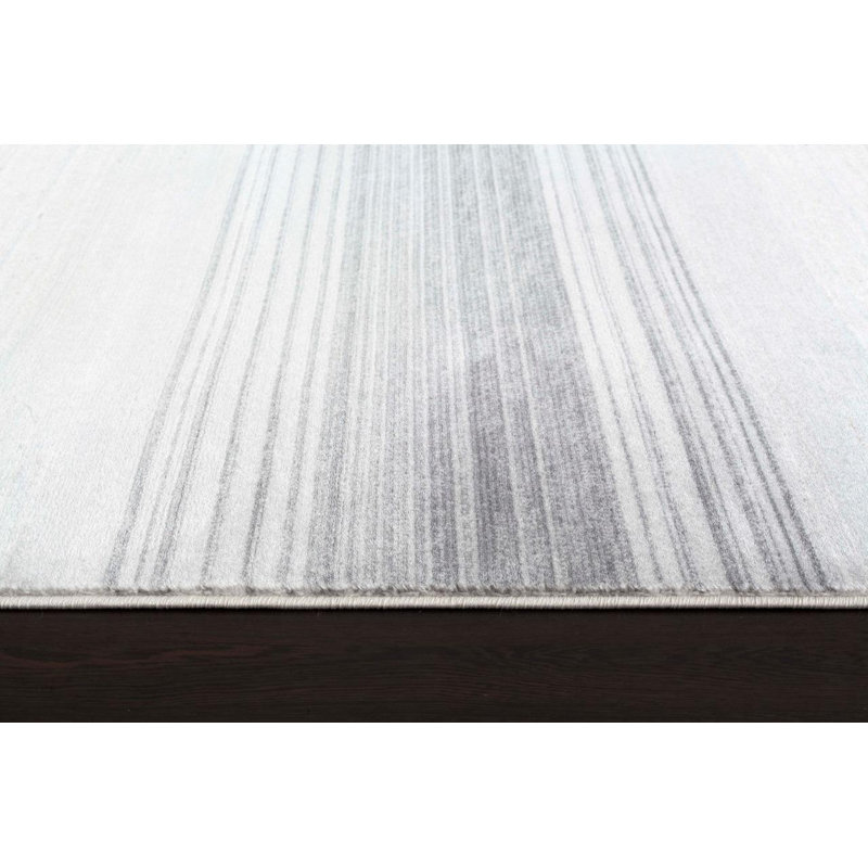 Tapis intérieur/extérieur Tobis gris/brun, 2' x 3'